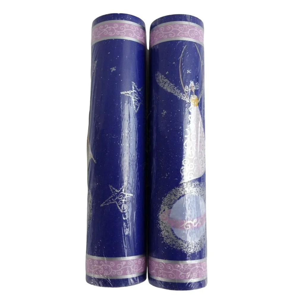 Angels Stars and Moons Prepasted Decorative Wallpaper Borders Set of 2 Rolls
